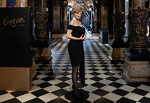 Lady Di, en el museo de cera de París con su vestido de la venganza