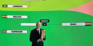 Surinam e Irak, los rivales de Bolivia en repechaje al Mundial 2026