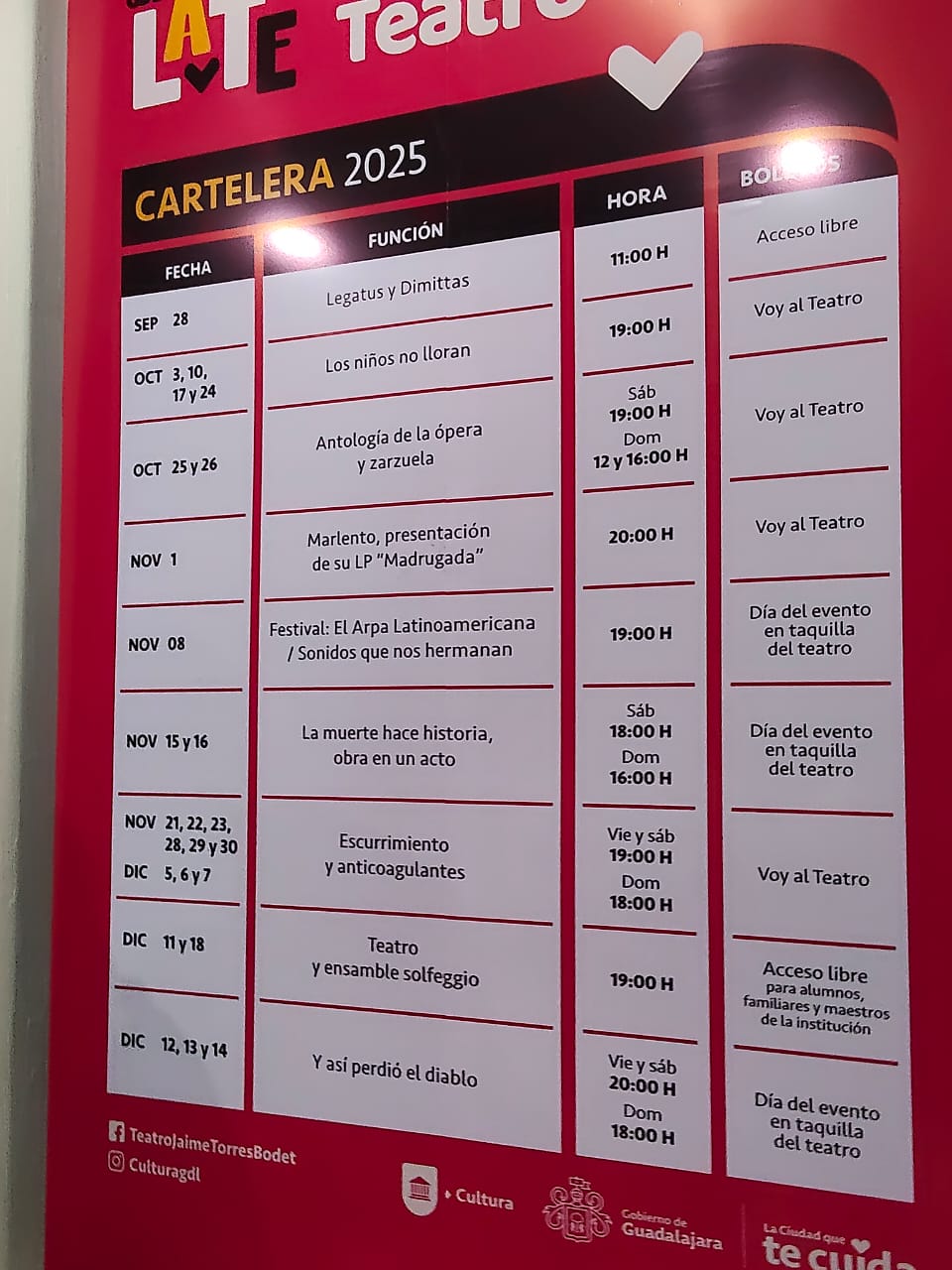 Con la rehabilitación de sus instalaciones, reactivan el Teatro Jaime Torres Bodet