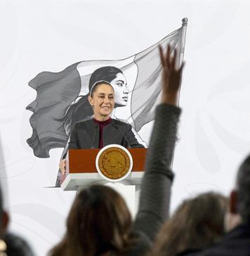 Sheinbaum reconoce escaso crecimiento de México pero destaca economía "sólida"