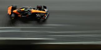 Norris logra el mejor tiempo en un caótico ensayo en Las Vegas Norris logra el mejor tiempo en un caótico ensayo en Las Vegas