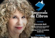 Temporada de Libros - Vi. 21 Nov 2025 - con Gioconda Belli