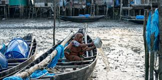 Los habitantes de la costa de Bangladés, en primera línea del cambio climático