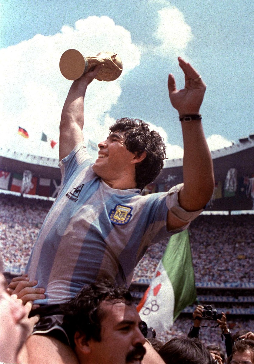 Fútbol argentino recuerda a Maradona cinco años después de su muerte