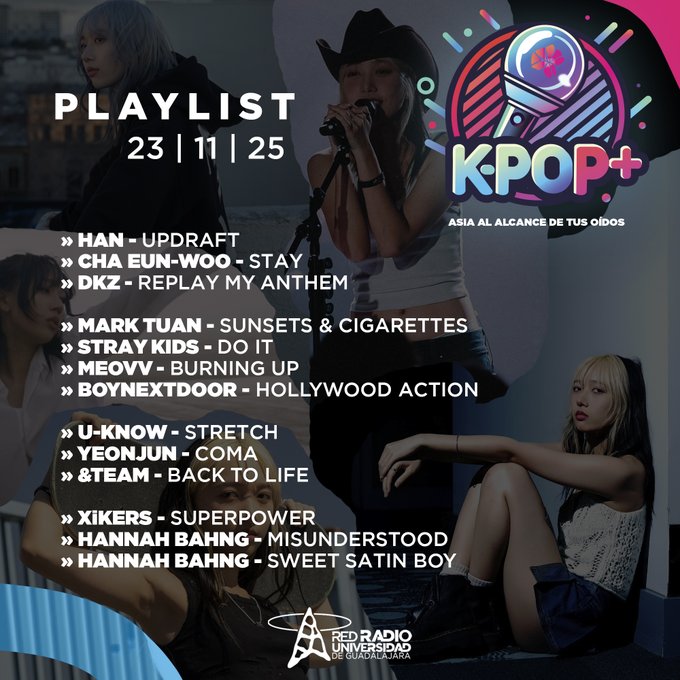 Kpop Plus “Asia a través de tus oídos” - Domingo 23 Noviembre 