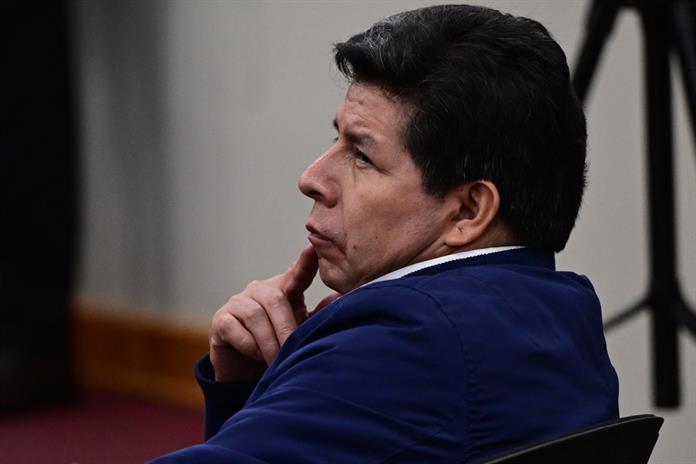 El expresidente Castillo recibe la sentencia por su fallido golpe en Perú El expresidente Castillo recibe la sentencia por su fallido golpe en Perú