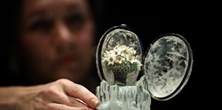 Huevo Winter Egg de Fabergé será subastado en Londres por Christie´s