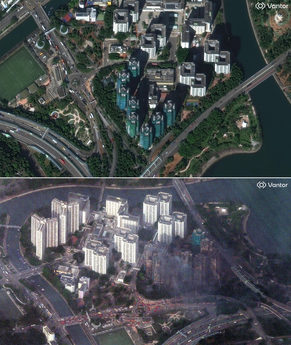 Los andamios de bambú de Hong Kong bajo sospecha tras el fatal incendio