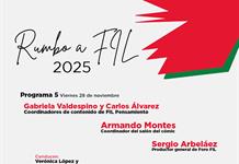 FIL Pensamiento. Salón del cómic y la novela gráfica. Foro FIL. Rumbo a FIL 2025 - 28 noviembre