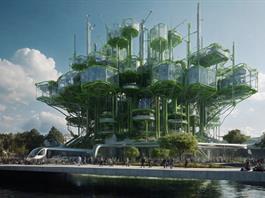 Edificios y ciudades inspiradas en árboles y bosques Edificios y ciudades inspiradas en árboles y bosques