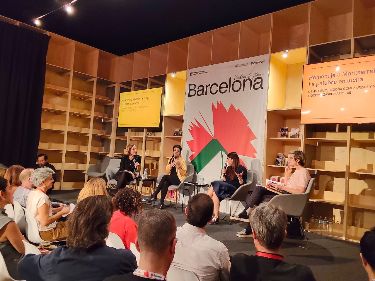 Escritoras hacen homenaje a la periodista Montserrat Roig, que se convirtió en un referente feminista