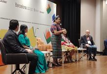 Rigoberta Menchú llama a impulsar liderazgo e identidad de nuevas generaciones indígenas Rigoberta Menchú llama a impulsar liderazgo e identidad de nuevas generaciones indígenas