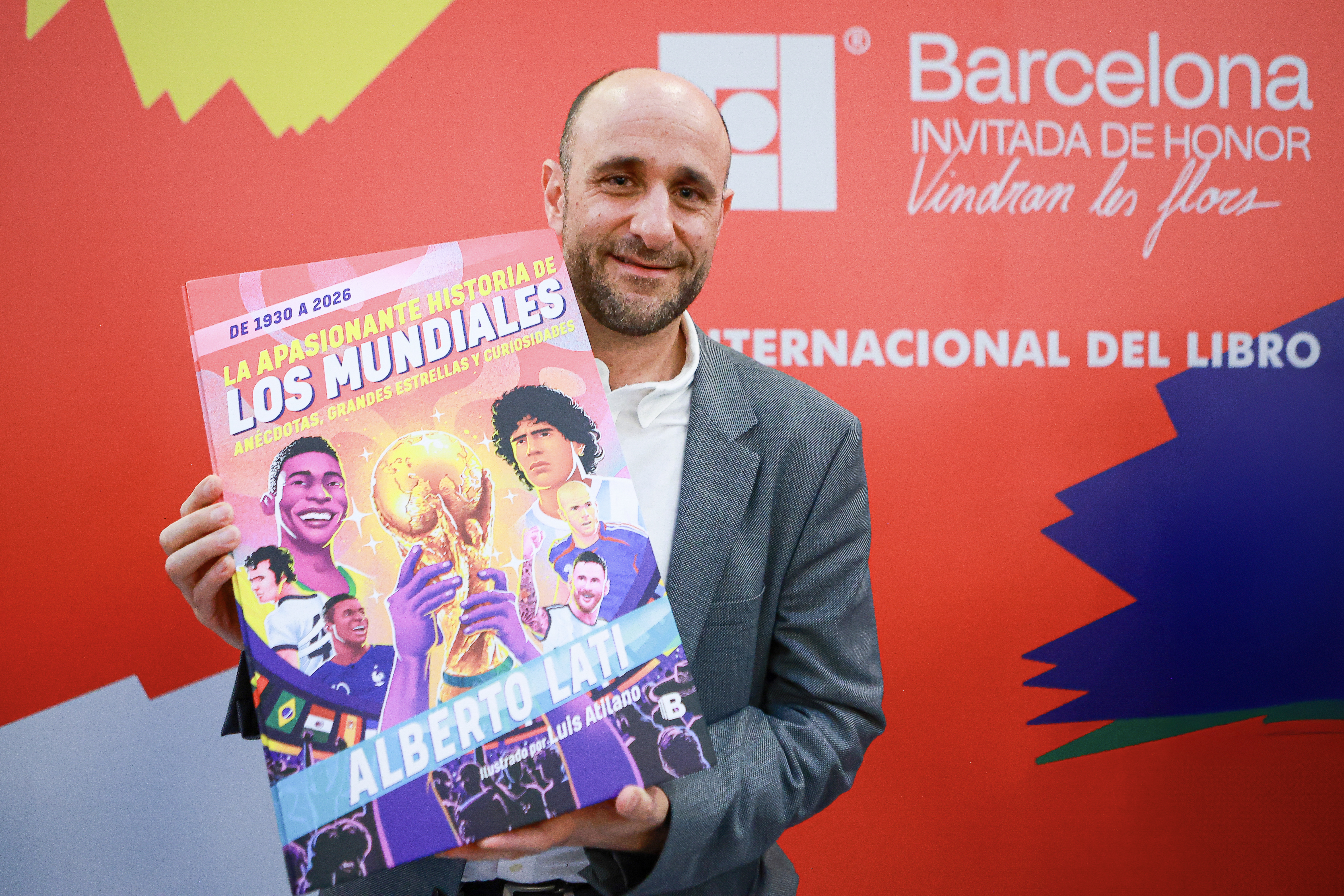 Alberto Lati narra en la FIL su apasionante historia en los Mundiales Alberto Lati narra en la FIL su apasionante historia en los Mundiales