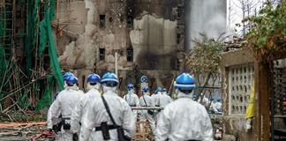 Trece detenidos por el peor incendio en décadas en Hong Kong, que dejó 151 muertos Trece detenidos por el peor incendio en décadas en Hong Kong, que dejó 151 muertos