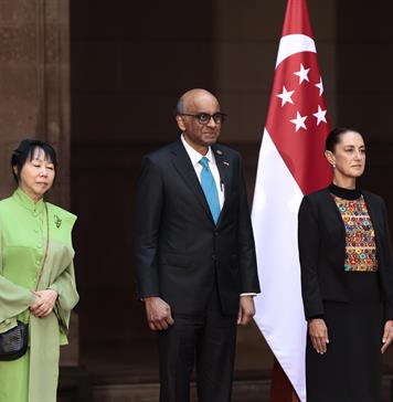 Sheinbaum recibe al presidente de Singapur para atraer más inversión del sudeste asiático Sheinbaum recibe al presidente de Singapur para atraer más inversión del sudeste asiático