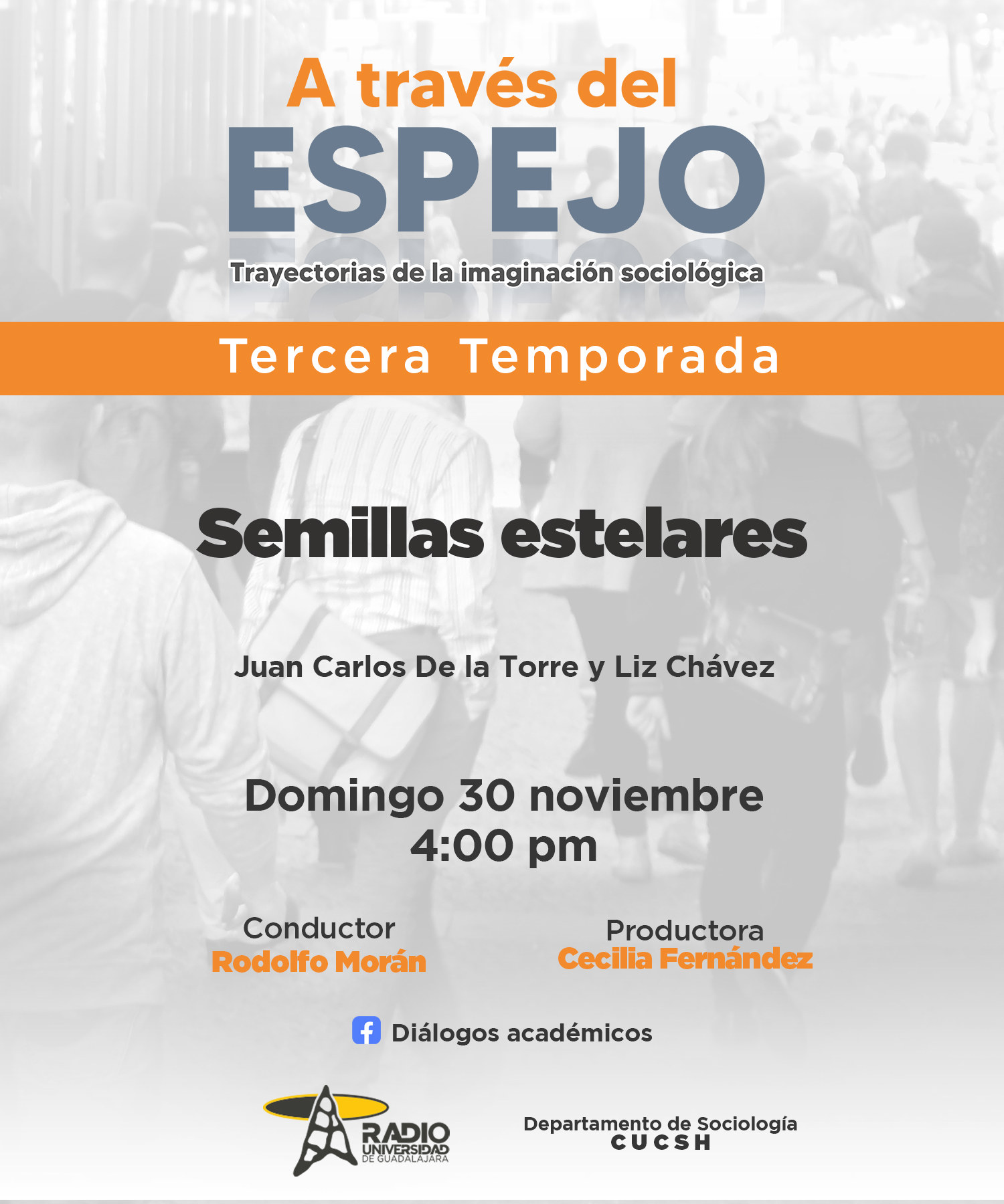 A Través del Espejo - 30 Noviembre del 2025 - Temp 03 - Ep. 10 - Tema: Semillas estelares