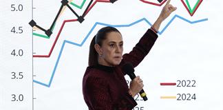 Sheinbaum dice que "no hay indicio" de que remesas se usen para lavado de dinero