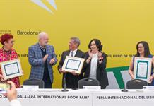 EULAC recibe el Homenaje al Mérito Editorial en la FIL Guadalajara
EULAC recibe el Homenaje al Mérito Editorial en la FIL Guadalajara