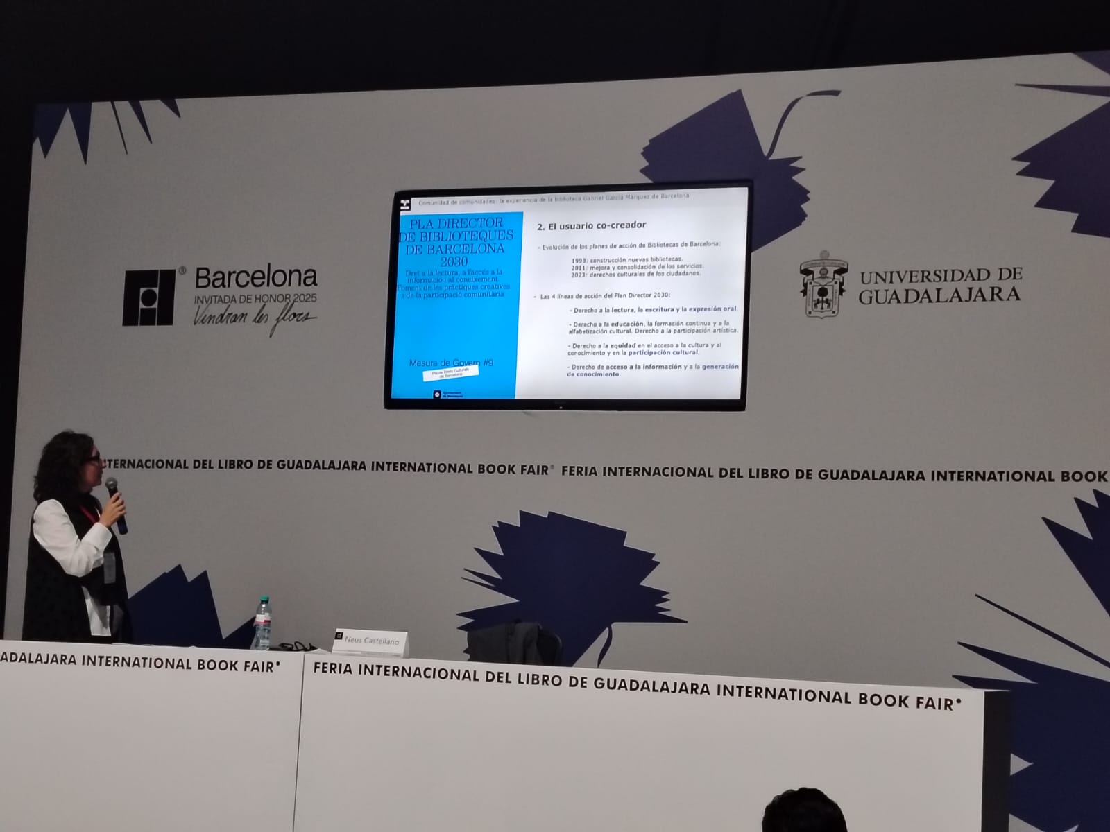 Biblioteca Gabriel García Márquez explica en la FIL su modelo: poner al lector en el corazón de todo