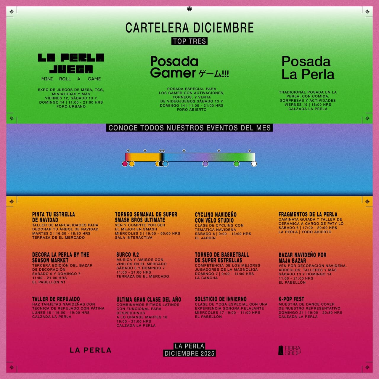 La Posada, videojuegos y música serán la programación de diciembre del Centro de Vida La Perla