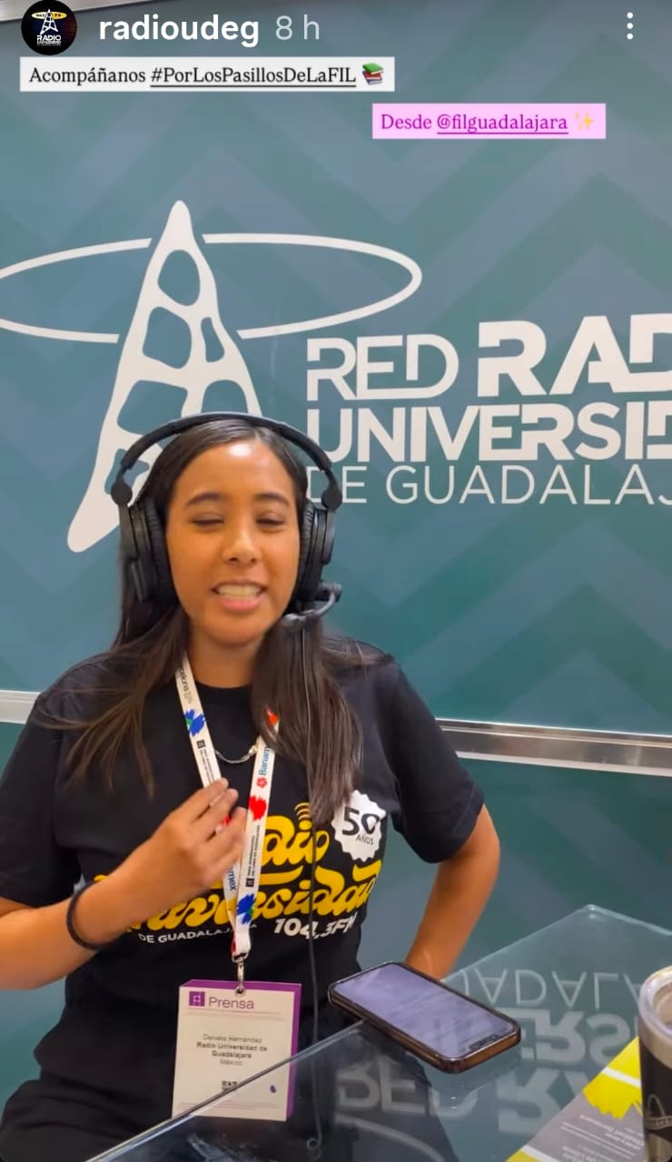 Por los Pasillos de la Fil - Mi. 03 Dic 2025 - Desde la @FILGuadalajara