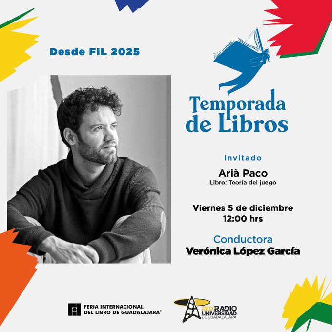 Temporada de Libros - Vi. 05 Dic. 2025 - Arià Paco