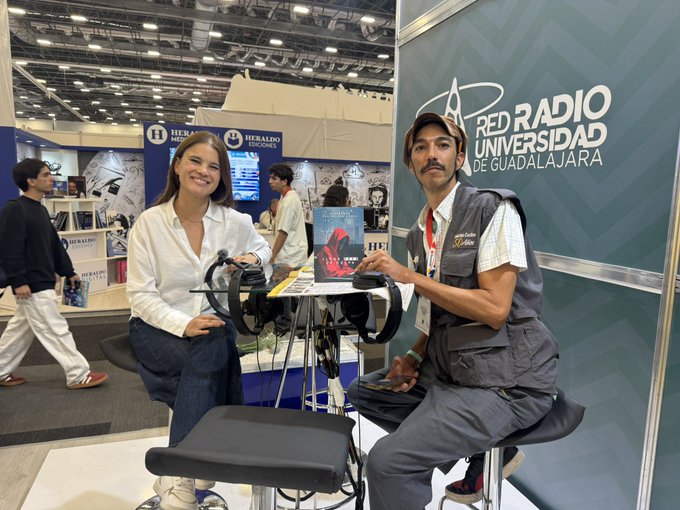 Por los pasillos - Ju. 04 Dic 2025 - Desde la @FILGuadalajara