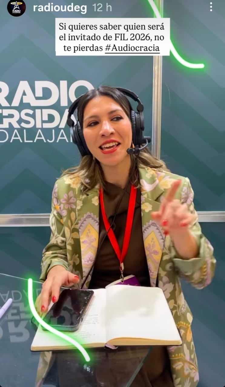 Audiocracia -Ju. 04 Dic 2025 - Desde la @FILGuadalajara