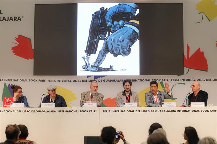 Caricaturistas alertan sobre el avance de la intolerancia y el debilitamiento democrático Caricaturistas alertan sobre el avance de la intolerancia y el debilitamiento democrático