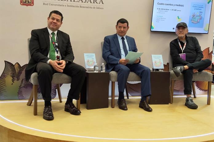 Carlos Martínez Macías presenta su libro de cuentos sobre medios en la FIL Carlos Martínez Macías presenta su libro de cuentos sobre medios en la FIL