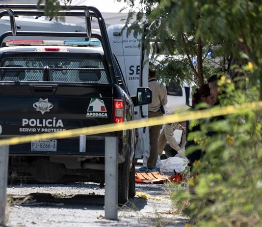 Cinco presuntos delincuentes muertos en enfrentamiento con policías en Nuevo León