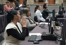 Aplican examen teórico a 17 aspirantes a ocupar magistraturas en el STJE Aplican examen teórico a 17 aspirantes a ocupar magistraturas en el STJE