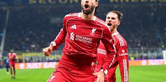El Liverpool rompe al Inter pese a la alargada sombra de Salah El Liverpool rompe al Inter pese a la alargada sombra de Salah