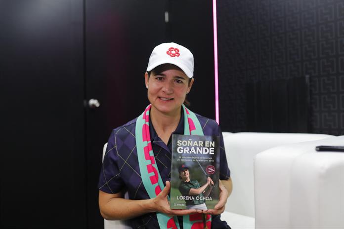 Lorena Ochoa celebra que regreso del Open Mayakoba aviva la pasión por el golf en México Lorena Ochoa celebra que regreso del Open Mayakoba aviva la pasión por el golf en México