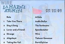 La Maraca Atomica - Ma. 09 Dic 2025 - Humedo y fresco