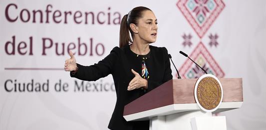 Sheinbaum asegura que la reciente subida de aranceles “no está dirigida a China”