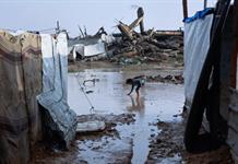 Lluvias torrenciales y vientos potentes se agregan al caos que vive Gaza
Lluvias torrenciales y vientos potentes se agregan al caos que vive Gaza
