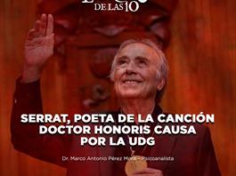 Serrat, poeta de la canción, Doctor Honoris causa por la UDG - El Expresso de las 10 - Vi. 12 Diciembre 2025