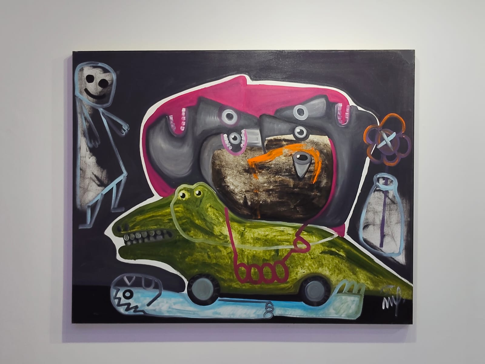 Diversas formas de pensar, miradas y rostros en la exposición artística de Simón Cruz en Guadalajara Diversas formas de pensar, miradas y rostros en la exposición artística de Simón Cruz en Guadalajara