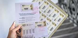 La UdeG tiene su estampilla postal por los 100 años de la refundación La UdeG tiene su estampilla postal por los 100 años de la refundación
