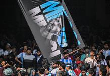 La visita de Messi a un estadio de Calcuta concluye con disturbios La visita de Messi a un estadio de Calcuta concluye con disturbios