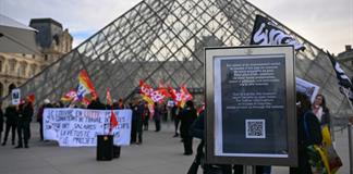 Una huelga de personal obliga al museo del Louvre a cerrar Una huelga de personal obliga al museo del Louvre a cerrar