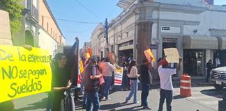 Cobro por vigilancia desata protestas de comerciantes en el Centro de Tlaquepaque