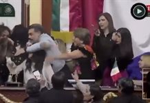 Diputadas se pelean a golpes y jalones de pelo en parlamento de Ciudad de México Diputadas se pelean a golpes y jalones de pelo en parlamento de Ciudad de México
