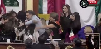 Diputadas se pelean a golpes y jalones de pelo en parlamento de Ciudad de M&eacute;xico