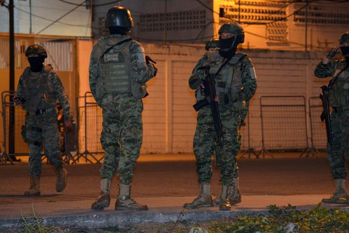 EEUU despliega militares en el puerto ecuatoriano de Manta para lucha antinarco EEUU despliega militares en el puerto ecuatoriano de Manta para lucha antinarco