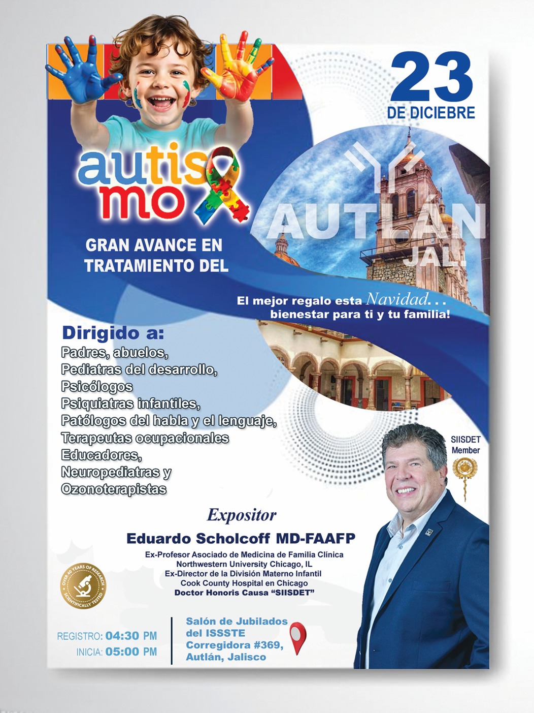Autlán será sede de encuentro especializado sobre autismo y bienestar familiar este 23 de diciembre Autlán será sede de encuentro especializado sobre autismo y bienestar familiar este 23 de diciembre