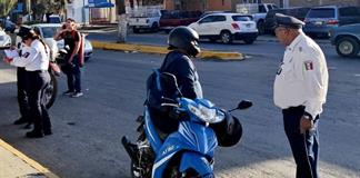 Departamento de tr&aacute;nsito y movilidad de Zapotl&aacute;n, realiza operativo de motociclistas en la ciudad.