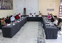 Realizan sesión ordinaria de ayuntamiento en la Colonia Constituyentes de Zapotlán el Grande.