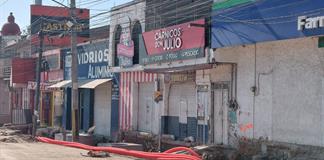 Obras rumbo a Chapala asfixian al comercio: ventas caen 60% y cierran locales